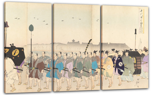 Leinwandbild Yōshū - Chiyoda Castle (Männer-Album)