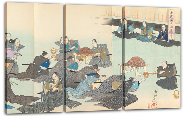 Leinwandbild Yōshū - Chiyoda Castle (Männer-Album)