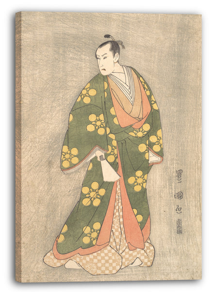 Leinwandbild Utagawa Toyokuni I - Bandō Hikosaburō III in der Rolle von Sugawara no Michizane