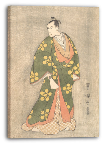 Leinwandbild Utagawa Toyokuni I - Bandō Hikosaburō III in der Rolle von Sugawara no Michizane