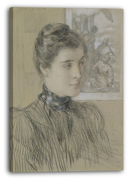 Leinwandbild J. Carroll Beckwith - Der Veronese-Druck
