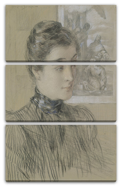 Leinwandbild J. Carroll Beckwith - Der Veronese-Druck