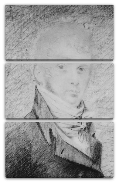 Leinwandbild John Vanderlyn - Porträt des Künstlers