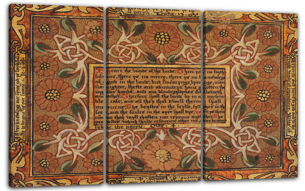 Leinwandbild Anfang des 17. Jahrhunderts - Trencher (einer aus einem Satz)