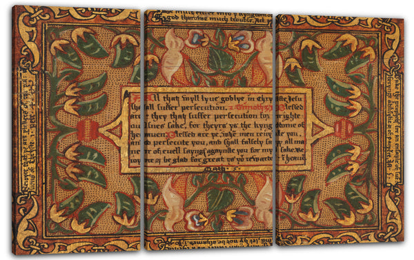 Leinwandbild Anfang des 17. Jahrhunderts - Trencher (einer aus einem Satz)