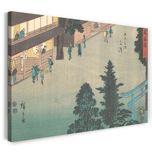 Leinwandbild Utagawa Hiroshige - Mishima