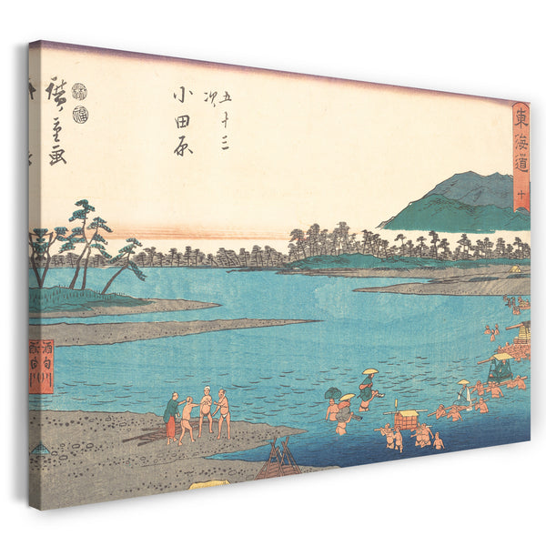 Leinwandbild Utagawa Hiroshige - Odawara