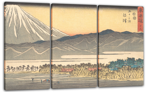 Leinwandbild Utagawa Hiroshige - Numazu