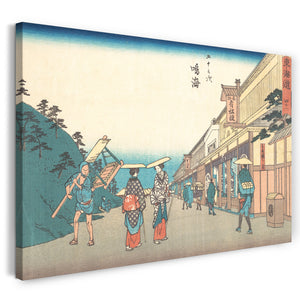 Leinwandbild Utagawa Hiroshige - Narumi