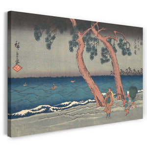 Leinwandbild Utagawa Hiroshige - Hamamatsu