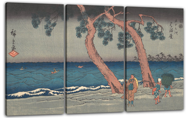 Leinwandbild Utagawa Hiroshige - Hamamatsu