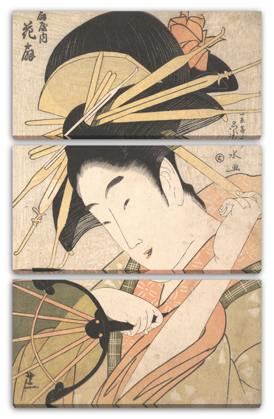 Leinwandbild Ichirakutei Eisui - Eine Schönheit
