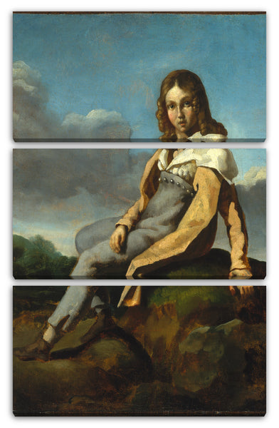 Leinwandbild Théodore Gericault - Alfred Dedreux (1810-1860) als Kind