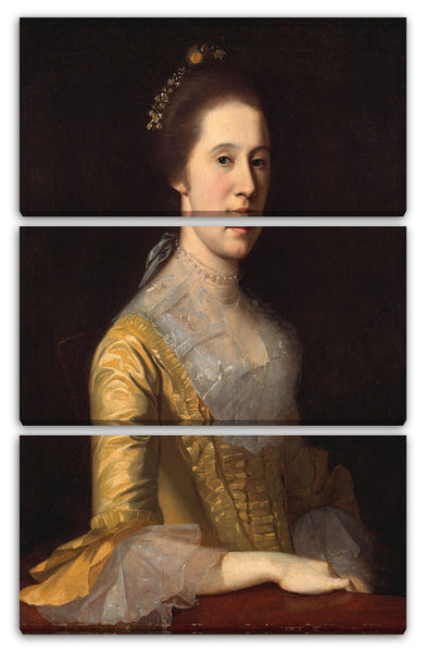 Leinwandbild Charles Willson Peale - Margaret Strachan (Frau Thomas Harwood)