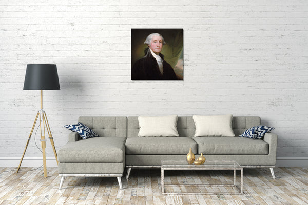 Leinwandbild Gilbert Stuart - George Washington