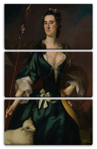 Leinwandbild Joseph Blackburn - Mary Sylvester