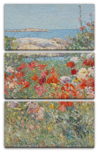Leinwandbild Childe Hassam - Celia Thaxter's Garden, Isles of Shoals, Maine