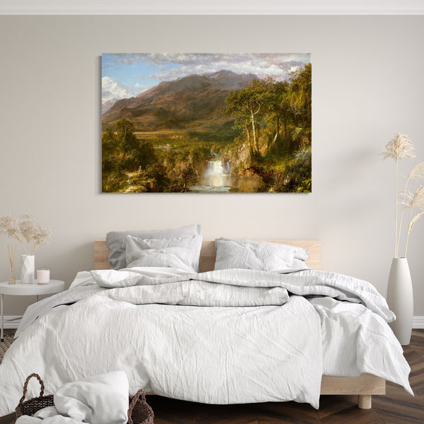 Leinwandbild Frederic Edwin Church - Herz der Anden