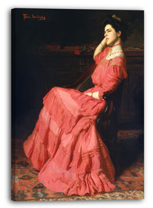 Leinwandbild Thomas Anschütz - Eine Rose