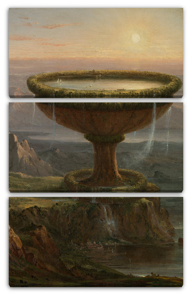 Leinwandbild Thomas Cole - Der Becher des Titanen