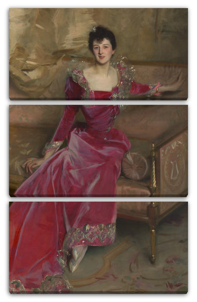 Leinwandbild John Singer Sargent - Frau Hugh Hammersley