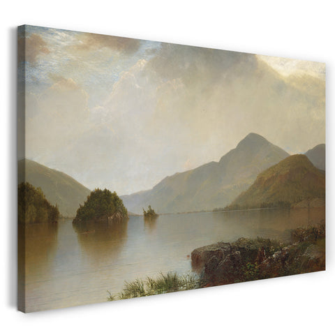 Leinwandbild John Frederick Kensett - Lake George