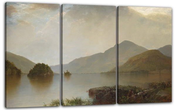 Leinwandbild John Frederick Kensett - Lake George