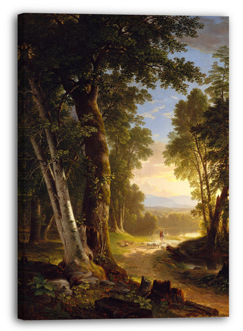 Leinwandbild Asher Brown Durand - Die Buchen
