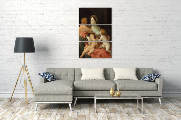 Leinwandbild Guido Reni - Nächstenliebe
