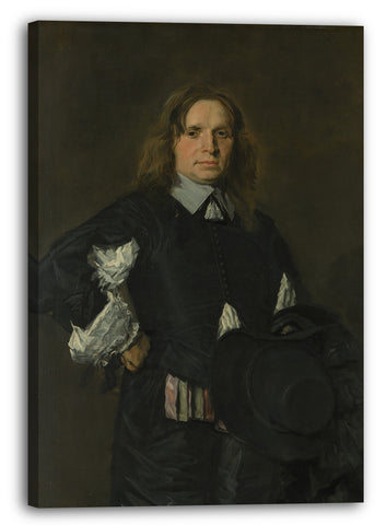 Leinwandbild Frans Hals - Portrait eines Mannes