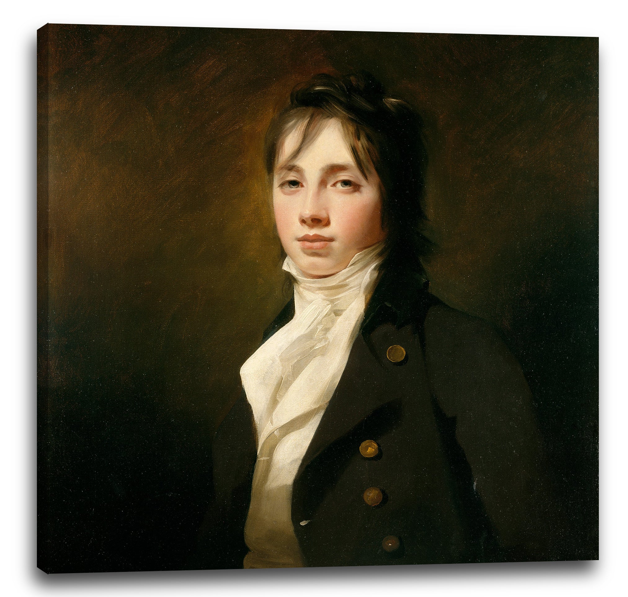 Leinwandbild Sir Henry Raeburn - William Fraser von Reelig (1784-1835)