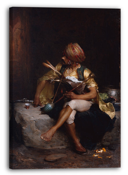 Leinwandbild Charles Bargue - Ein Bashi-Bazouk