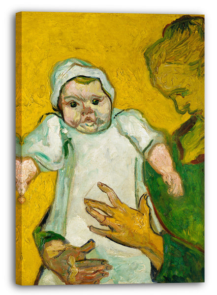 Leinwandbild Vincent van Gogh - Madame Roulin und ihr Baby