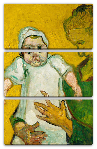 Leinwandbild Vincent van Gogh - Madame Roulin und ihr Baby