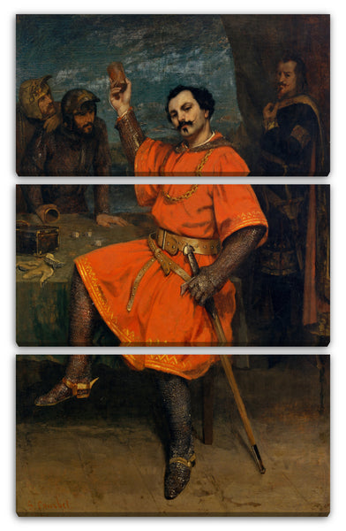 Leinwandbild Gustave Courbet - Louis Gueymard (1822-1880) als Robert le Diable