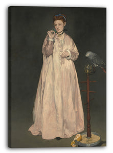Leinwandbild Edouard Manet - Junge Dame im Jahr 1866