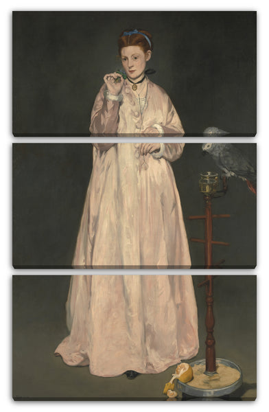 Leinwandbild Edouard Manet - Junge Dame im Jahr 1866