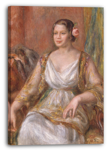 Leinwandbild Auguste Renoir - Tilla Durieux (Ottilie Godeffroy, 1880-1971)