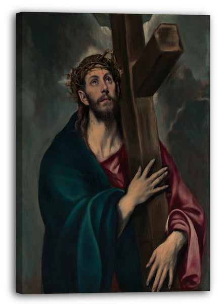 Leinwandbild El Greco - Christus trägt das Kreuz