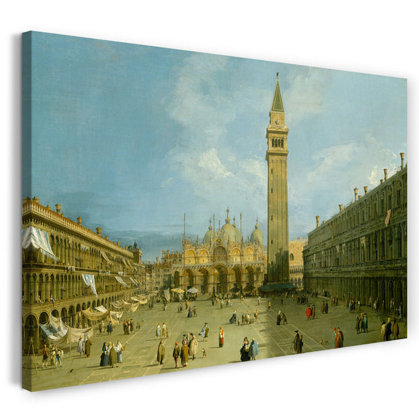 Leinwandbild Canaletto - Piazza San Marco