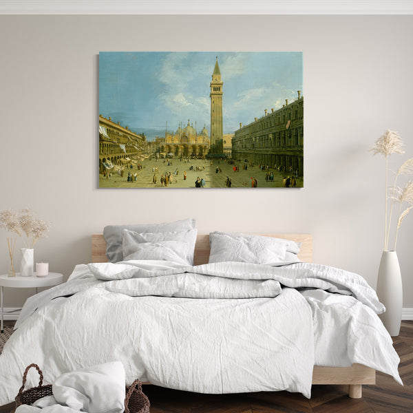 Leinwandbild Canaletto - Piazza San Marco