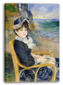 Leinwandbild Auguste Renoir - An der Küste