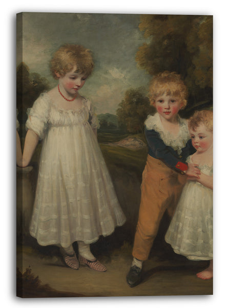 Leinwandbild John Hoppner - Die Sackville-Kinder