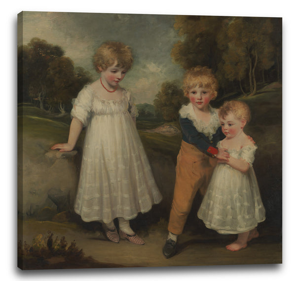 Leinwandbild John Hoppner - Die Sackville-Kinder