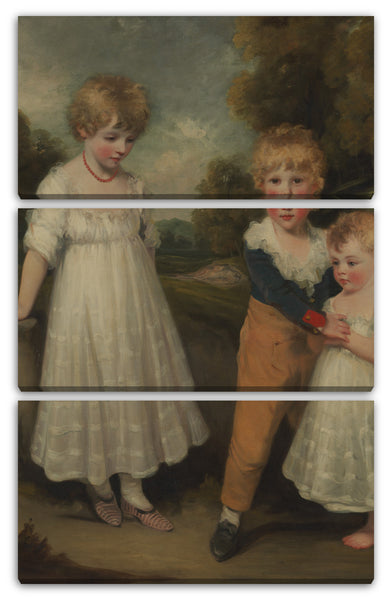 Leinwandbild John Hoppner - Die Sackville-Kinder