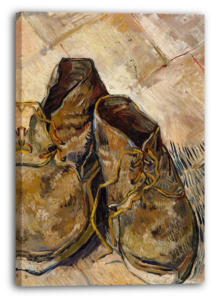 Leinwandbild Vincent van Gogh - Schuhe