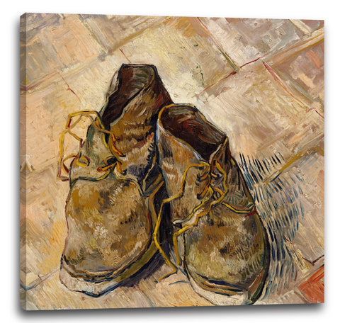 Leinwandbild Vincent van Gogh - Schuhe