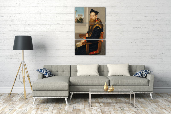 Leinwandbild Giovanni Battista Moroni - Bartolommeo Bonghi (gestorben 1584)
