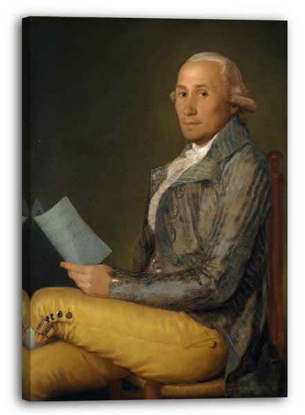 Leinwandbild Goya - Sebastián Martínez y Pérez (1747-1800)