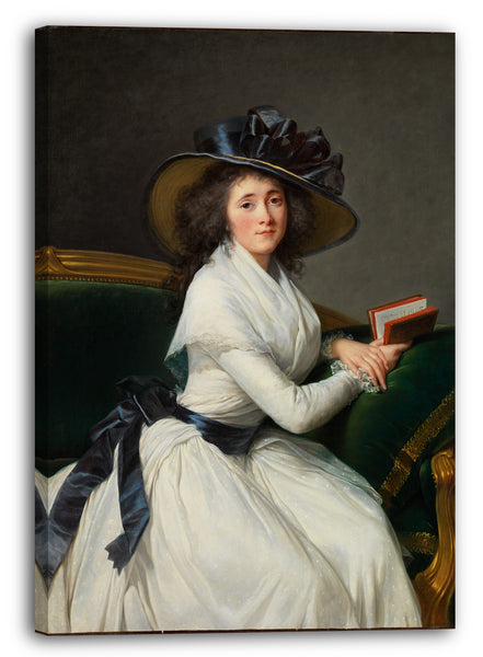 Leinwandbild Élisabeth Louise Vigée Le Brun - Comtesse de la Châtre (Marie Charlotte Louise Perrette Aglaé Bontemps, 1762-1848)